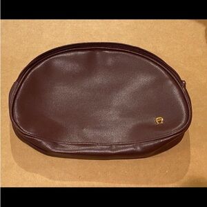 Etienne Aigner Leather Make Up Bag